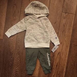Champion Kids Olive Jogger Set
